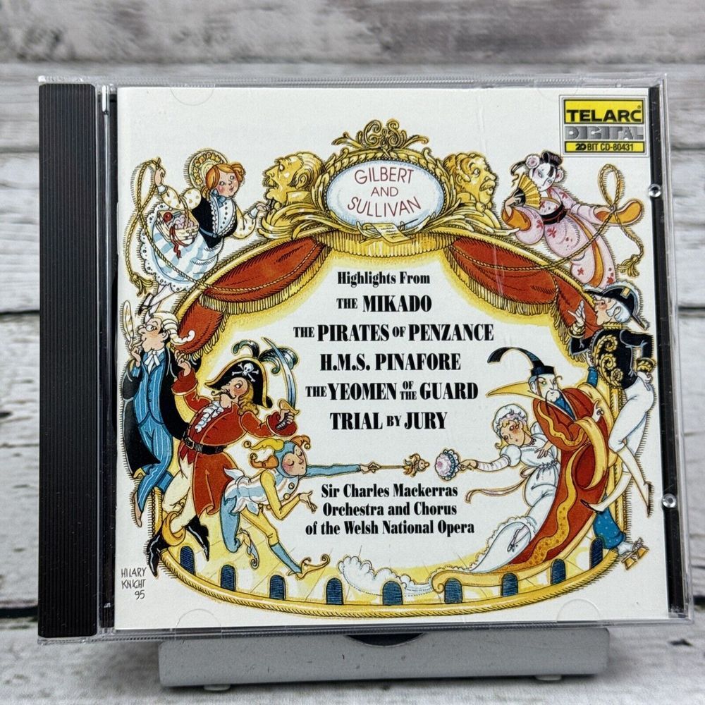 Sir Charles Mackerras / The Welsh‎ National Opera – Gilbert & Sullivan [CD 1996]
